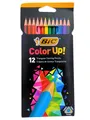 Produktbild: BIC® Dreikant-Buntstift Color Up! 12-farbig sortiert, Kartonetui à 12 Stück