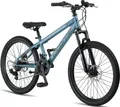 Produktbild: Licorne Bike Thunder Premium Mountainbike,Farbe:Aquamarine;Größe:24 Zoll