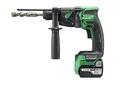 Produktbild: HiKOKI Akku Bohrhammer DH18DPB (18V, Li-Ion, mit Brushless Motor, RFC Funktion, 2 Betriebsarten, mit 2 Akkus BSL1850C 18V (5,0 Ah) Li-ion, 1 Ladegerät UC18YFSL, im Transportkoffer)