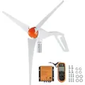 Produktbild: Mophorn - vevor 500 w Windkraftanlage, 12 v Windgenerator, 3-Blatt-Windkraftgenerator mit Anemometer, MPPT-Regler und einstellbarer Windrichtung,