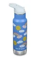 Produktbild: Klean Kanteen Trinkflasche Klean Edelstahl Isolierflasche Kid Classic 355ml Flip Cap Rainbows