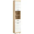 Produktbild: Hochschrank Lambada ca. 37x191 cm Sonom Eiche/Weiß