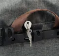 Produktbild: racktime Secureit Sidebag für Doppeltasche Schloss 2er Set mit 4 Schlüsseln -...