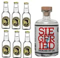Produktbild: Siegfried Rheinland Dry Gin 0,5L 41% Vol. +6 Flaschen Thomas Henry Tonic a 200ml