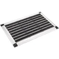 Produktbild: Bomoe AluGant Alu-Fußmatte 50x80cm Silber
