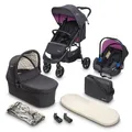 Produktbild: BabyGo Style 3in1 Buggy Sportwagen rosa TOP