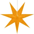 Produktbild: Sterntaler Weihnachtsstern Samt gelb, 1 x E27/25W
