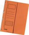 Produktbild: Falken Hefter Ösenhefter A4 1/2 Vorderdeckel Karton kaufmännische Heftung orange