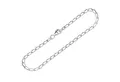 Produktbild: NKlaus Fußkette 26cm Fußkette 925 Silber Langpanzerkette 1,1mm breite Damen Fußglieder