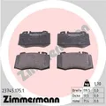 Produktbild: ZIMMERMANN Bremsbeläge Bremsbelegsatz vorne für Mercedes-Benz E-Klasse