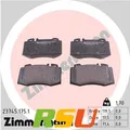Produktbild: Zimmermann Bremsbelagsatz, Scheibenbremse 23745.175.1 Anzahl pro Packung 4