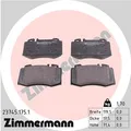 Produktbild: 23745.175.1 ZIMMERMANN Bremsbelagsatz, Scheibenbremse für MERCEDES-BENZ
