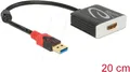 Produktbild: DELOCK 62736 - Delock Adapter USB 3.0 Typ-A Stecker > HDMI Buchse