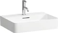 Produktbild: LAUFEN VAL Waschtisch, unterbaufähig, 3 Hahnlöcher, mit Überlauf, 550x420mm, H8102827571081