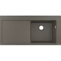 Produktbild: hansgrohe Einbauspüle 43314290 1050 x 510 mm, 1 Hauptbecken rechts, Abtropffläche, steingrau