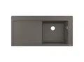 Produktbild: hansgrohe Einbauspüle 43314290 1050 x 510 mm, 1 Hauptbecken rechts, Abtropffläche, steingrau