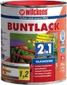 Produktbild: Wilckens Buntlack 2in1, 750 ml glänzend, feuerrot RAL3000