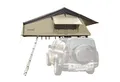 Produktbild: Skandika Dachzelt Freeland 3 Autodachzelt für 2-3 Personen, Teleskopleiter 230 cm, Personen: 2 (Organizer-Taschen, Haken und Ringe für Campinglampe), Softcover Autozelt, Wassersäule 2500mm, Moskitonetz, Zelt für PKW, Bus