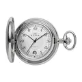 Produktbild: UMR RUHLA Taschenuhr TU-8835, Quarz, Edelstahlgehäuse, Silber, Sprungdeckel