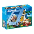 Produktbild: PLAYMOBIL Family Fun CAMPINGPLATZ Wohnmobil URLAUB Ferienhaus AUTO Haus CAMPING