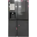 Produktbild: LG GSLE91EVAC Side-by-Side Kühlschrank mit Wassertank, Essence Black Steel 179 x 91,3 cm - Schwarz
