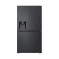 Produktbild: LG GSLE91EVAC Side by Side Kühlschrank, Klasse C, 628 L, Multi-Door Kühlschrank mit Gefrierfach, Eis-, Crushed Ice- Wasserspender mit UVnano, Total NoFrost, Smart Inverter Kompressor, Wi-Fi