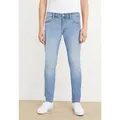 Produktbild: Jack & Jones Slim-fit-Jeans JJIGLENN mit Used-Look und Stretchkomfort Abriebeffekte, modisch, slim fit, Baumwollmischung blau 29