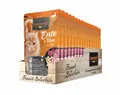 Produktbild: LEONARDO Ente + Käse 16x 85g Katzenfutter Nassfutter nass Futter Katze Beutel