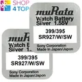 Produktbild: 2 MURATA 395 SR927 batteries Silberoxid 1,55V Sony Uhrenbatterie Neu Ablauf 2026