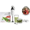 Produktbild: ESGE-Zauberstab M 160 G Gourmet, Stabmixer weiß, mit Zubehör, bis 15.000 U/Min, 90610 - Weiß