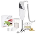 Produktbild: ESGE Stabmixer ESGE M160 G Stabmixer 160 W mit Zerkleinereraufsatz, mit Mixbecher Wei, 160.00 W