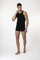 Produktbild: Fila Herren Rundhals Tank Top FU5033 Man Round Neck Tank TOP 200 M, 200 Black, M, FU5033