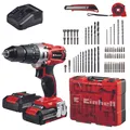 Produktbild: Einhell Power X-Change Akku-Schlagbohrschrauber TE-CD 18/2 Li-i +64 (2x2,0 Ah)
