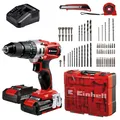 Produktbild: Einhell Power X-Change Akku-Schlagbohrschrauber TE-CD 18/2 Li-i +64 (2x2,0 Ah) O