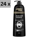 Produktbild: 24x Softto+Plus Schwarzes Haarfärbe-Shampoo Haarfärbendes Shampoo Haarfarbe