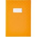 Produktbild: Herma Heftumschläge 7444, A4, orange, mit Baststruktur
