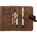 Produktbild: Kirschen Stechbeitelsatz 4-tlg. Ledertasche 10-16-20-26