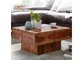 Produktbild: Couchtisch FineBuy Sofatisch Massivholz 57,5x57,5x30 cm Wohnzimmertisch Tisch