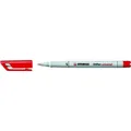 Produktbild: STABILO Folienstift - OHPen universal - wasserlöslich superfein - 10er Pack - rot (10 x) (851/40)