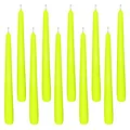 Produktbild: 10 Spitzkerzen limette 23,5 x 245 mm