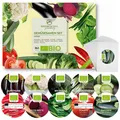 Produktbild: BIO Gemüsesamen Set (10 Sorten) - Gemüse Samen Anzuchtset aus biologischem Anbau