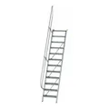 Produktbild: MUNK Aluminium-Treppe Stufen 60° 12 Stufen