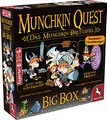 Produktbild: Pegasus Spiele 51953G - Munchkin Quest Big Box Brettspiel, 2-4 Spieler