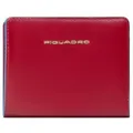 Produktbild: Piquadro Blue Square Geldbörse RFID Schutz Leder 11 cm  rot