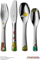 Produktbild: WMF Kinderbesteck Janosch (4-tlg), 1 Personen, Cromargan® Edelstahl Rostfrei 18/10, ab 3 Jahren, hygienisch, säurefest