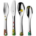 Produktbild: WMF Kinderbesteck Janosch, Metall, 4-teilig, 15.5x3.7x21.5 cm, Füttern, Kinderbesteck