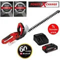 Produktbild: Einhell Akku-Heckenschere GC-HS 18V 50,6 cm Schnittlänge,mit Akku und Ladegerät)