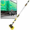 Produktbild: Waschbürste Autowaschbürste Teleskop Stiel 1,35-3m Auto Lkw Caravan Bürste Boot