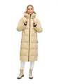 Produktbild: MARIKOO Damen Wintermantel (XS-5XL) - gesteppt, abnehmbare Kapuze, winddicht - N102 - Beige Größe XS - Gr.XS