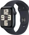 Produktbild: Apple Watch SE 2.Gen 2024 40mm Alu Mitternacht Sportarmband S/M
